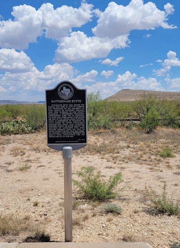 Rattlesnake Butte Marker image. Click for full size.