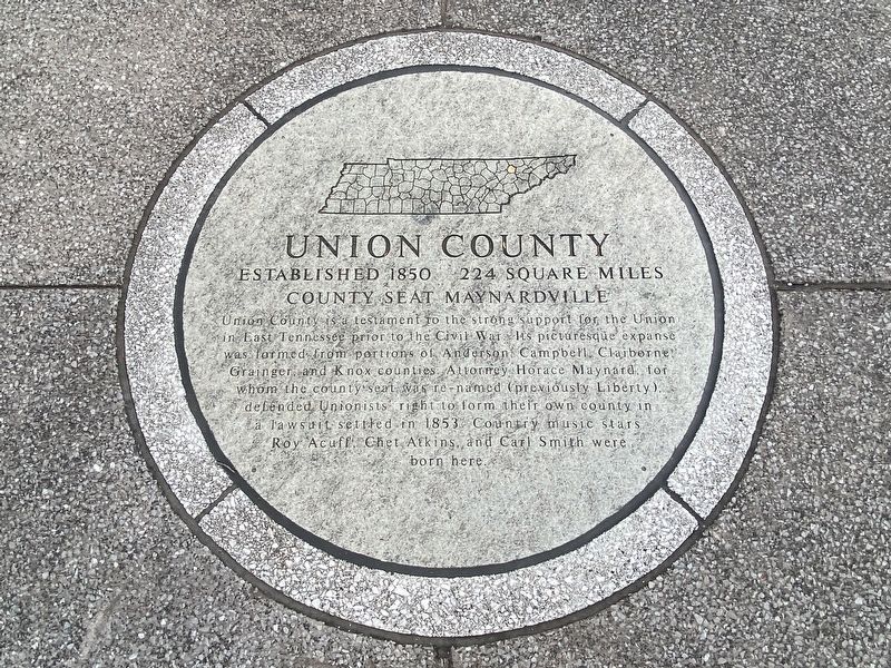 Union County Marker image. Click for full size.