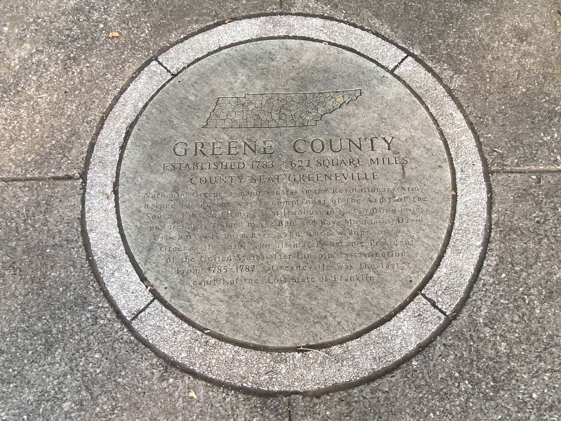 Greene County Marker image. Click for full size.