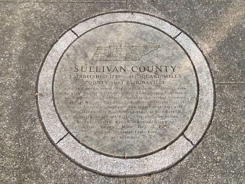 Sullivan County Marker image. Click for full size.