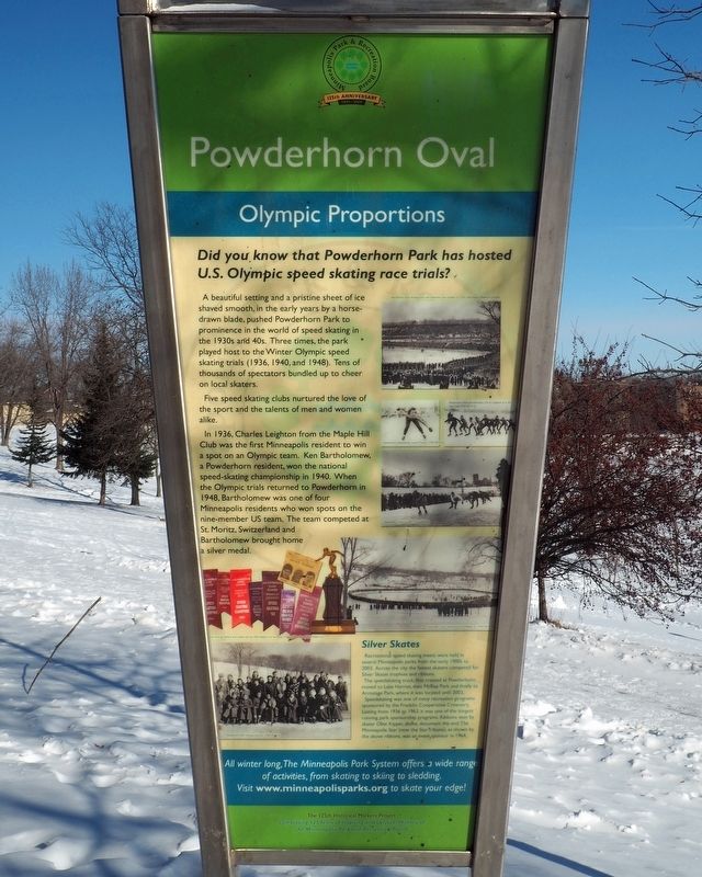 Powderhorn Oval Marker image. Click for full size.