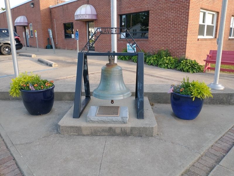 Waverly Fire Bell Marker image. Click for full size.