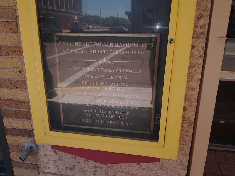 Dedication plaque image. Click for full size.