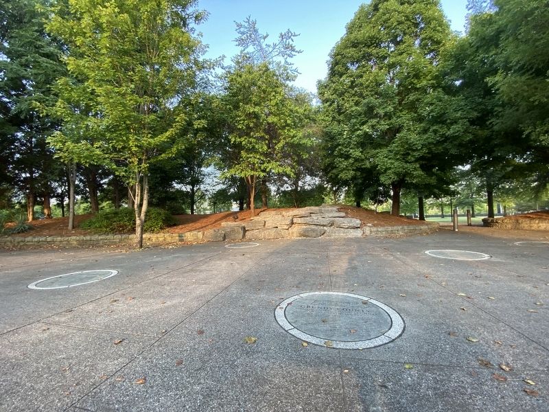 Grundy County Marker (marker in center). Click for full size. Grundy County Marker (marker in center) image. Click for full size.