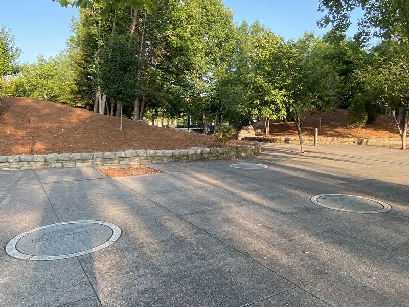 Loudon County Marker (on left). Click for full size. Loudon County Marker (on left) image. Click for full size.