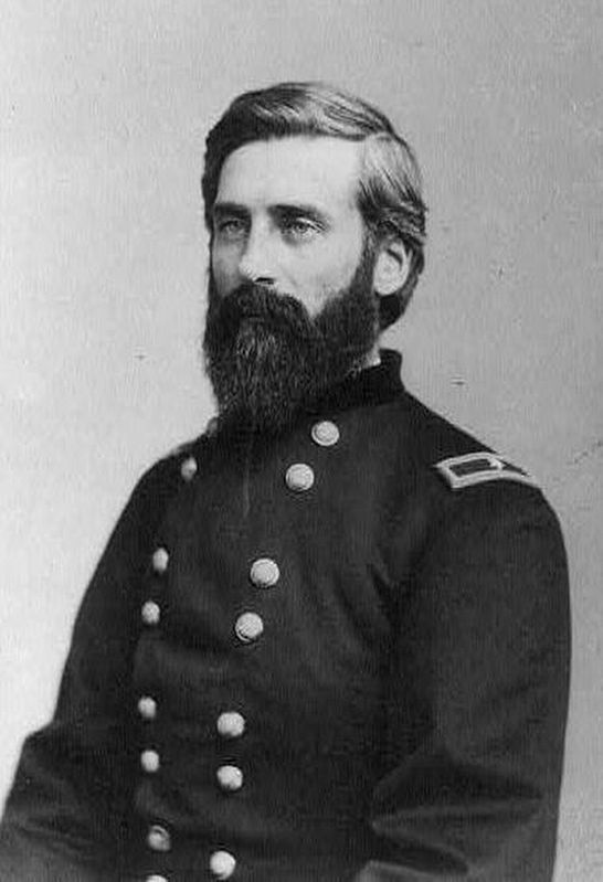 Brigadier General Edward Hatch during the Civil War. Click for full size. Brigadier General Edward Hatch during the Civil War image. Click for full size.