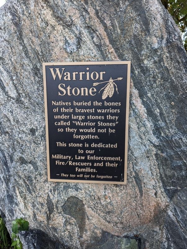 Warrior Stone Marker image. Click for full size.