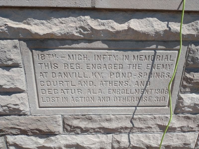 Dundee Civil War Gazebo Marker. Click for full size. Dundee Civil War Gazebo Marker image. Click for full size.