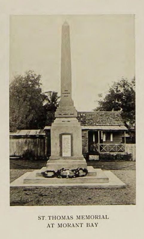St. Thomas Parish World War I Memorial image. Click for full size.