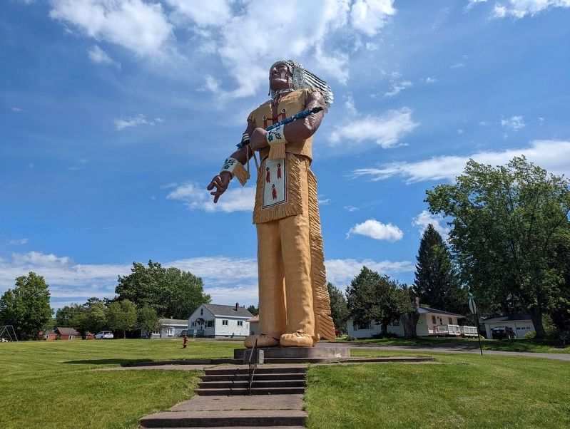 Hiawatha Marker. Click for full size. Hiawatha Marker image. Click for full size.
