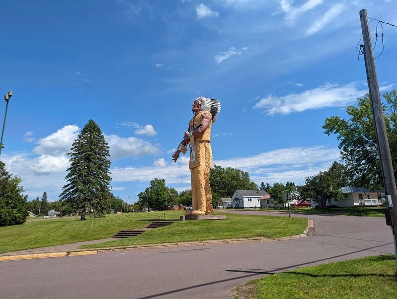 Hiawatha Marker. Click for full size. Hiawatha Marker image. Click for full size.
