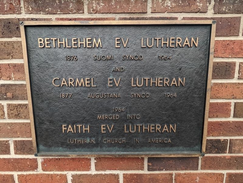 Suomi Synod Marker image. Click for full size.
