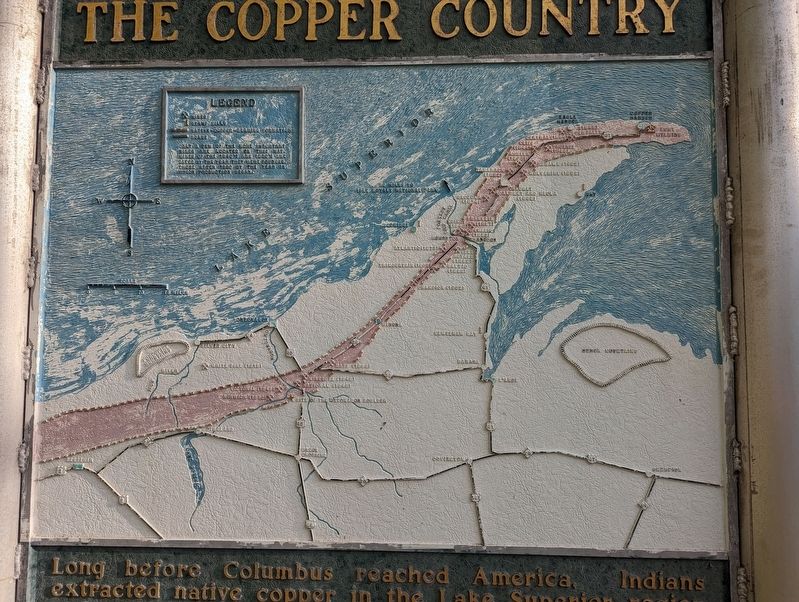 The Copper Country Marker image. Click for full size.