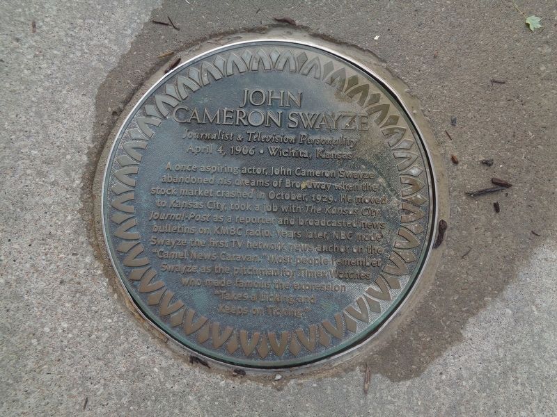 John Cameron Swayze Marker image. Click for full size.