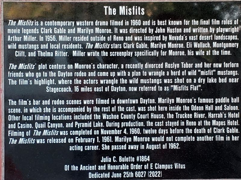The Misfits Marker image. Click for full size.