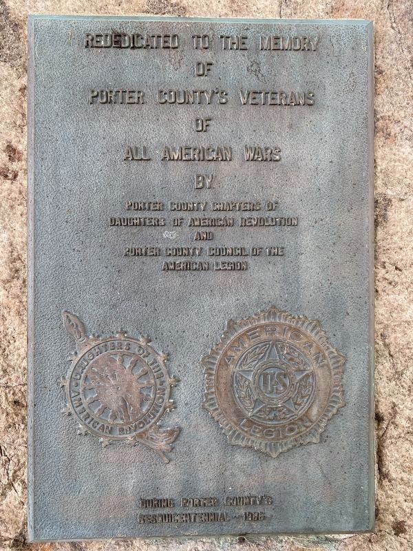 Rededication of Marker. Click for full size. Rededication of Marker image. Click for full size.