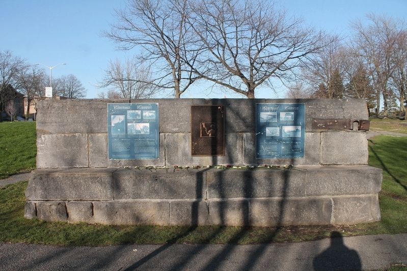 Cornwall's Historic Waterfront Marker image. Click for full size.