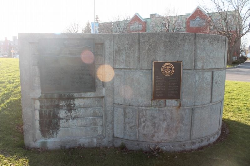 The Cornwall Canal Marker image. Click for full size.