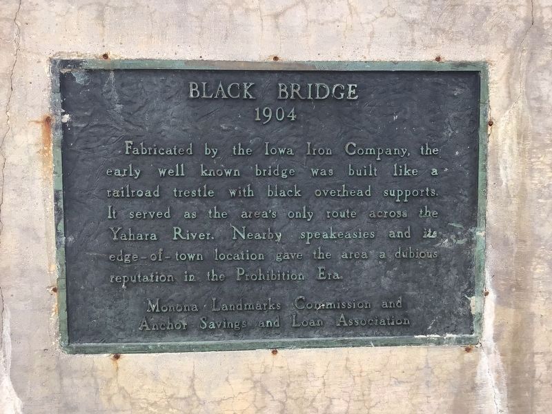 Black Bridge Marker image. Click for full size.