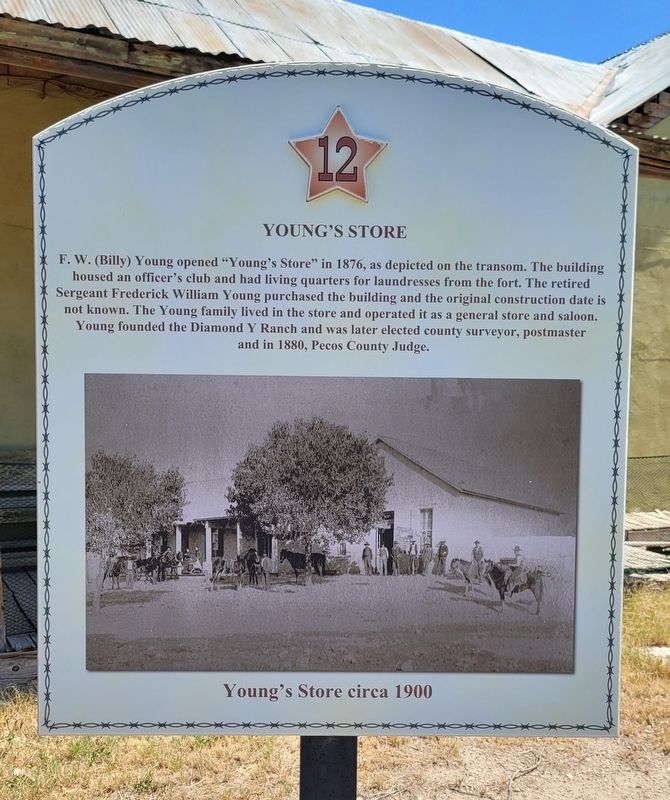 Young's Store Marker image. Click for full size.