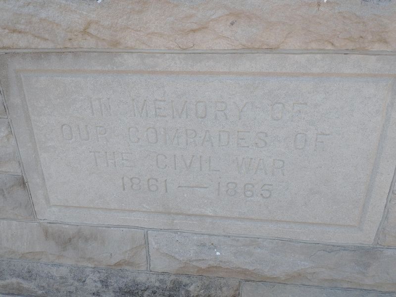 Dundee Civil War Gazebo Marker. Click for full size. Dundee Civil War Gazebo Marker image. Click for full size.