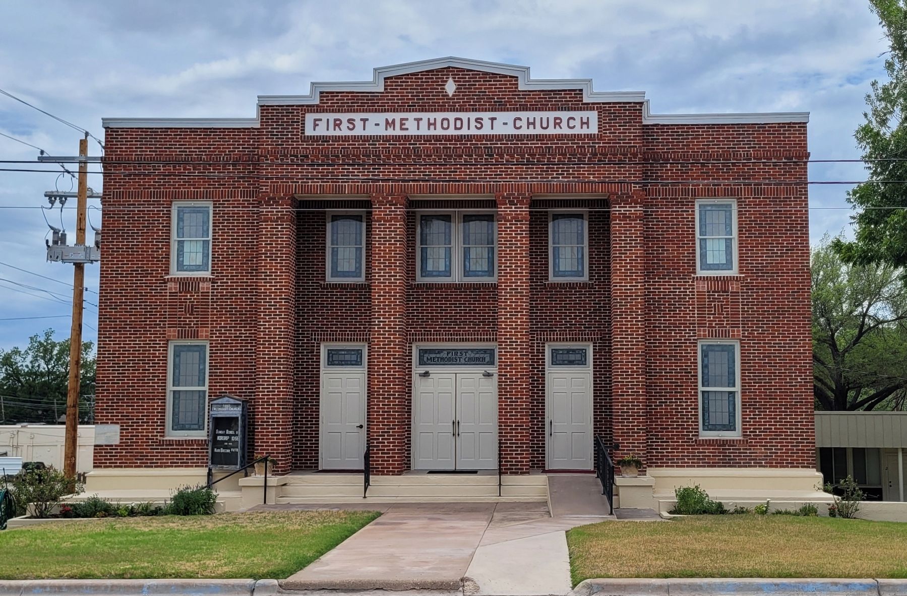 The First United Methodist Church of Sonora. Click for full size. The First United Methodist Church of Sonora image. Click for full size.