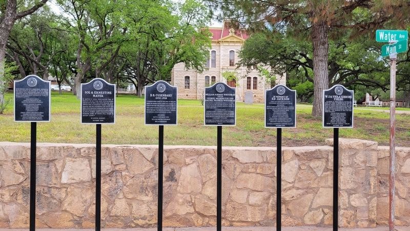The Sol & Ernestine Mayer Marker is the 2nd marker from the left. Click for full size. The Sol & Ernestine Mayer Marker is the 2nd marker from the left image. Click for full size.