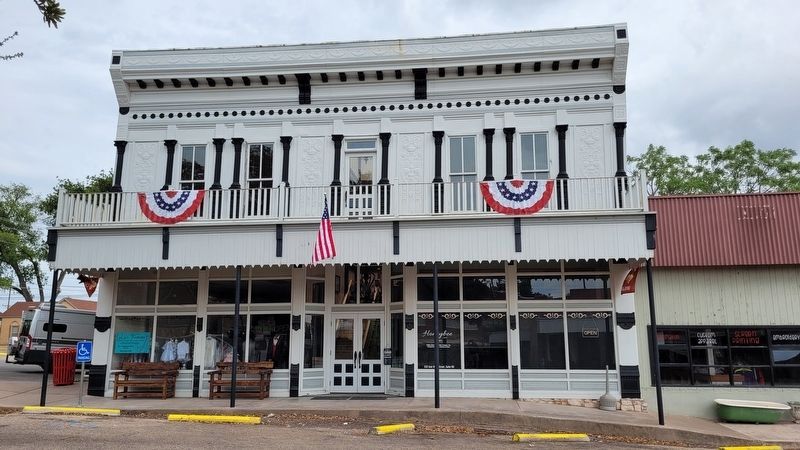The front view of the Old Mercantile Building. Click for full size. The front view of the Old Mercantile Building image. Click for full size.