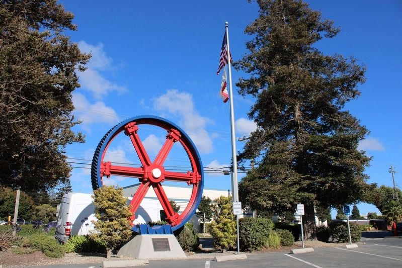 Original Bull Gear Marker. Click for full size. Original Bull Gear Marker image. Click for full size.