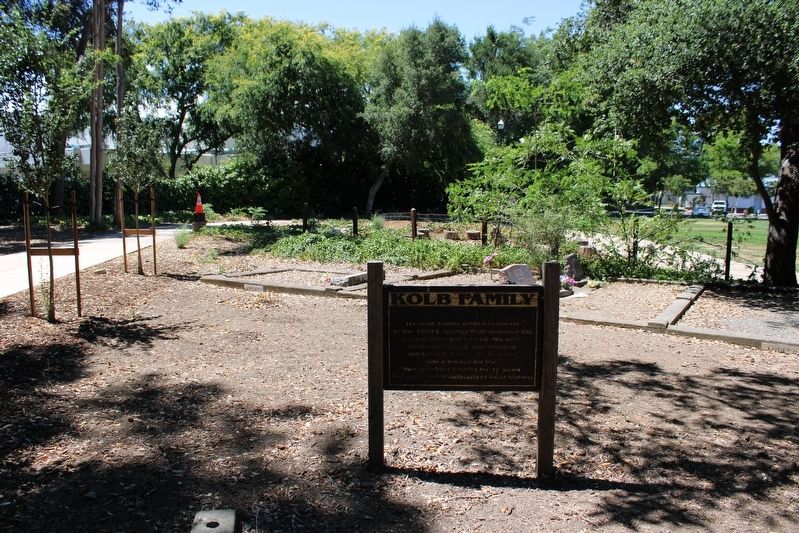 Kolb Family Marker. Click for full size. Kolb Family Marker image. Click for full size.