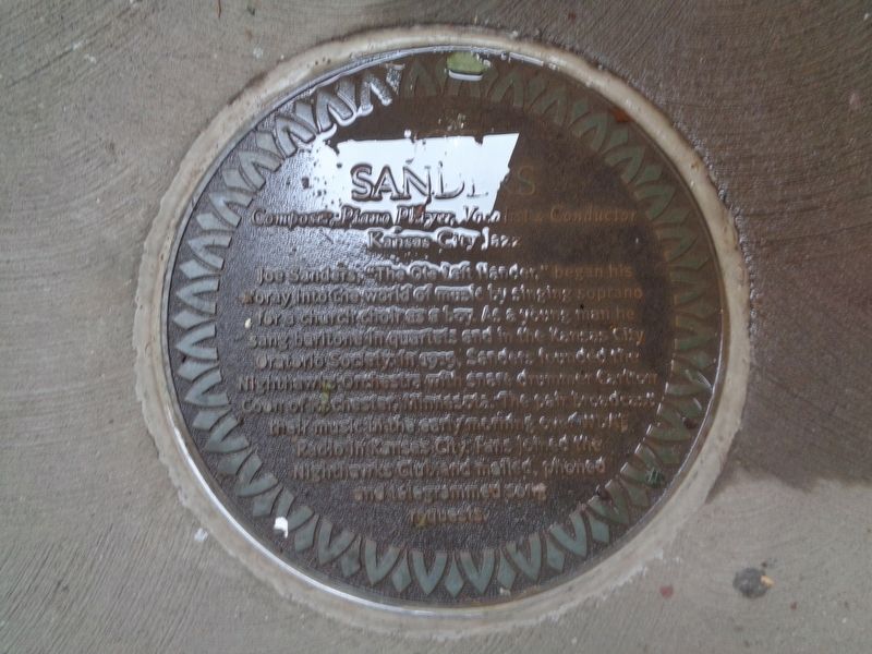 Joe Sanders Marker image. Click for full size.