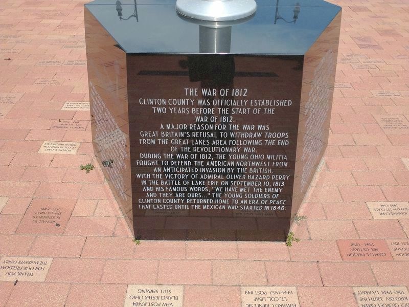 The War of 1812 Marker image. Click for full size.