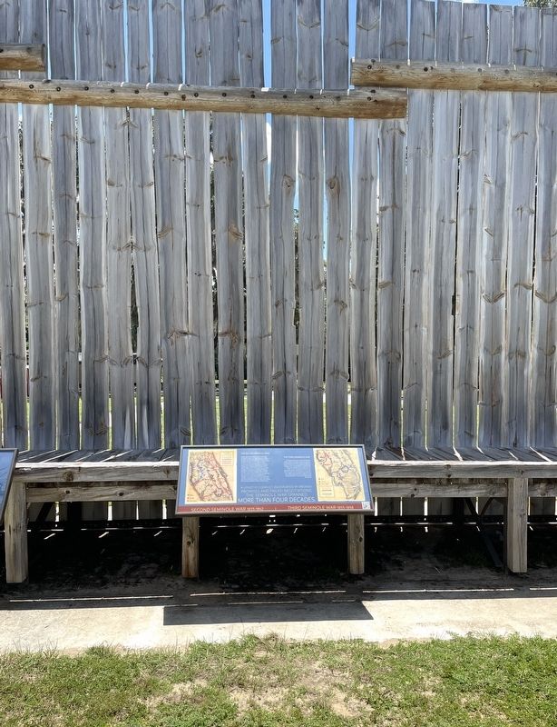 The Second and Third Seminole Wars Marker. Click for full size. The Second and Third Seminole Wars Marker image. Click for full size.