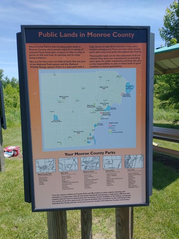 West County Park Marker image. Click for full size.