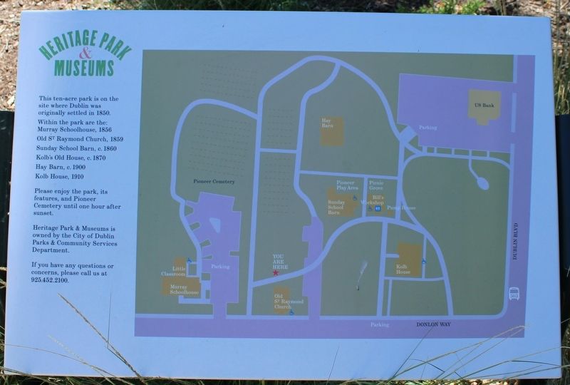 Heritage Park & Museums Marker. Click for full size. Heritage Park & Museums Marker image. Click for full size.