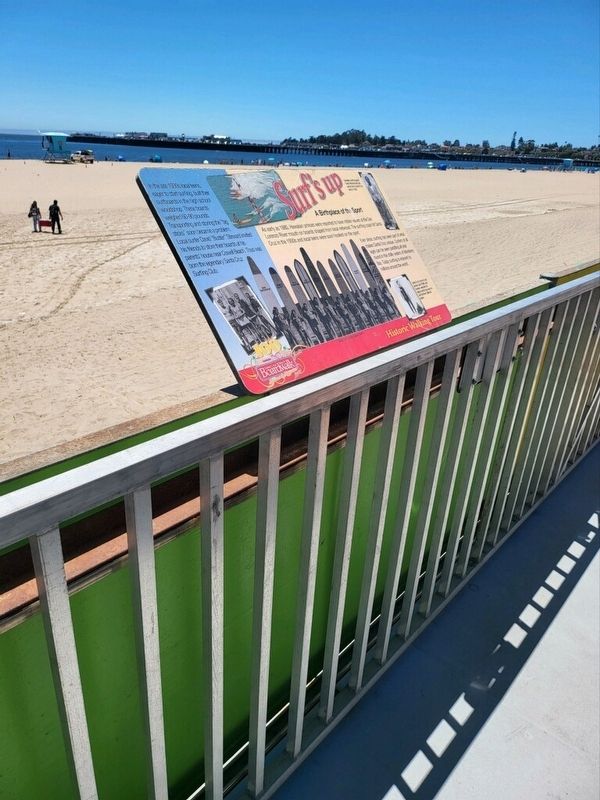 Surf's Up Marker. Click for full size. Surf's Up Marker image. Click for full size.