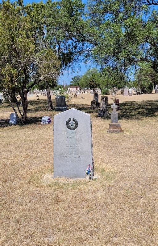 José Antonio Navarro Marker. Click for full size. José Antonio Navarro Marker image. Click for full size.