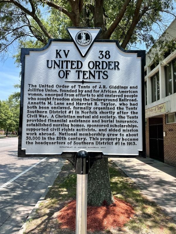 United Order of Tents Marker image. Click for full size.