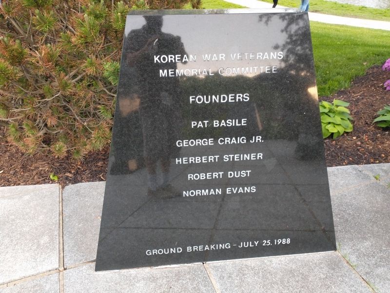 Monroe County Korean War Memorial image. Click for full size.