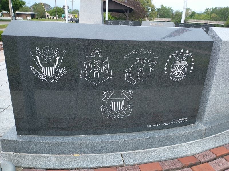 Monroe County World War II Memorial image. Click for full size.