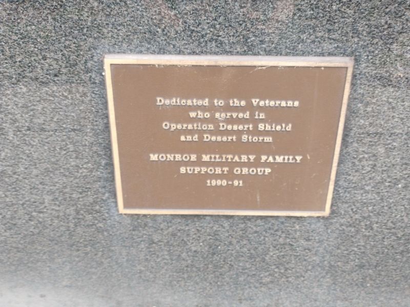 Monroe County Persian Gulf War Memorial image. Click for full size.