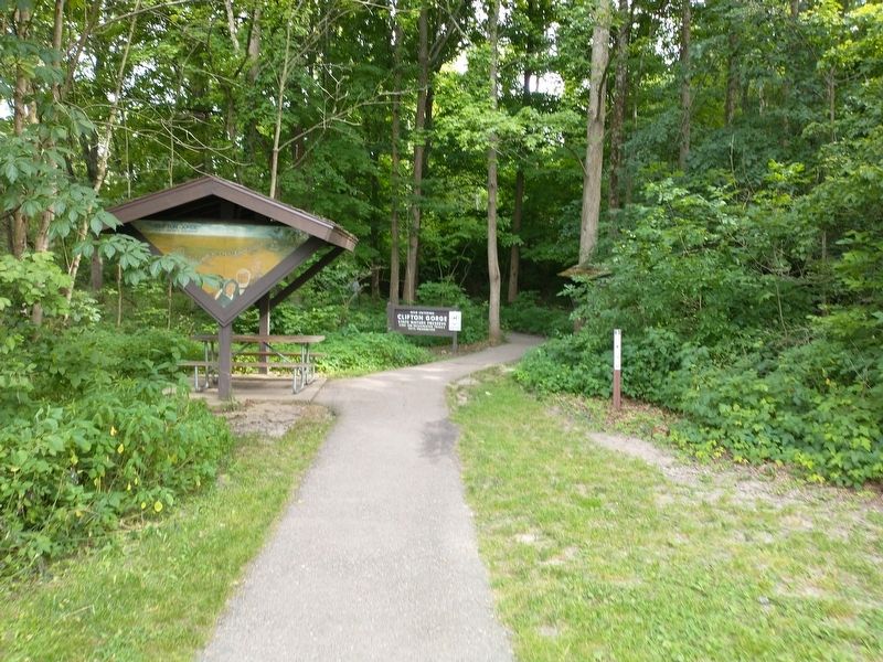 Clifton Gorge State Nature Preserve Marker image. Click for full size.