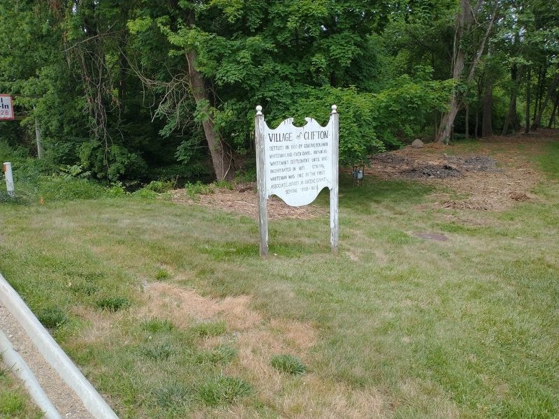 Village Of Clifton Marker image. Click for full size.