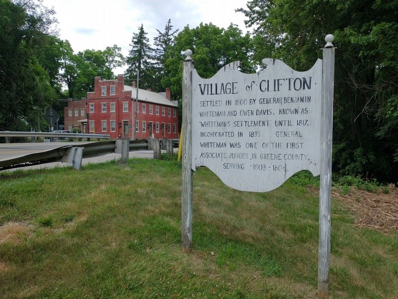 Village Of Clifton Marker image. Click for full size.