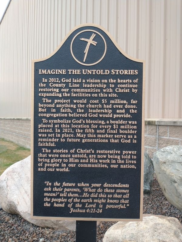 Imagine the Untold Stories Marker image. Click for full size.