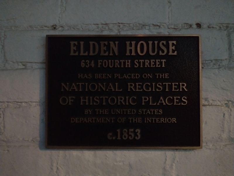 Elden House Marker image. Click for full size.