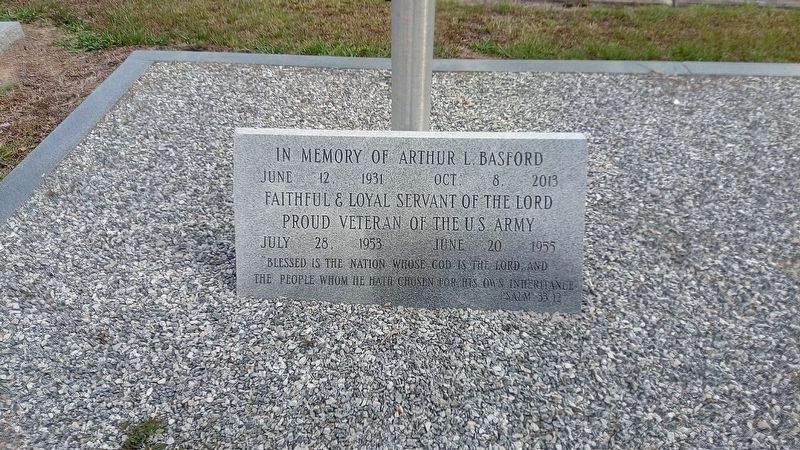 Lovedale Baptist Cemetery Marker. Click for full size. Lovedale Baptist Cemetery Marker image. Click for full size.