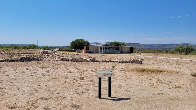The Commanding Officer's Quarters and Marker image. Click for full size.
