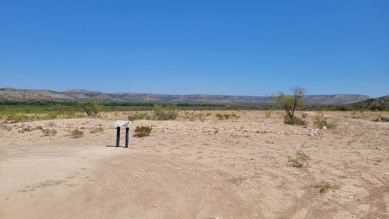 The view of the Sutler's Store and Marker from the pathway image. Click for full size.