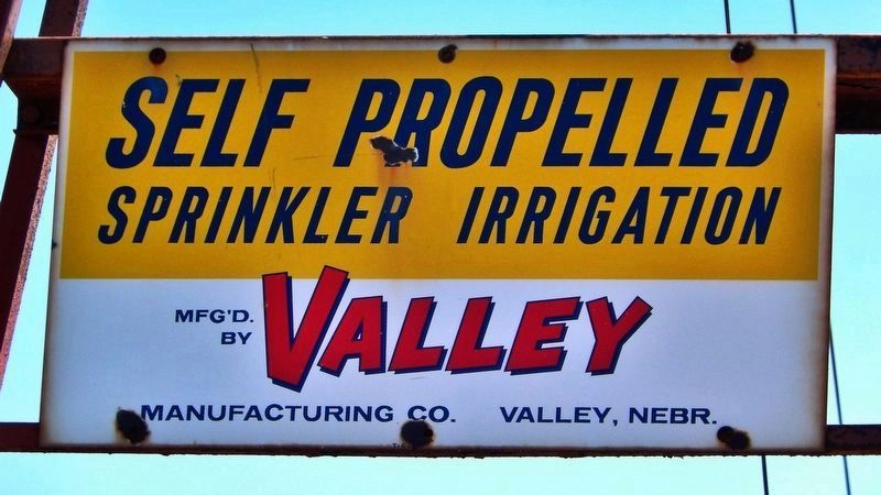 Manufactured by the Valley Manufacturing Company<br>of Valley, Nebraska, USA image. Click for full size.